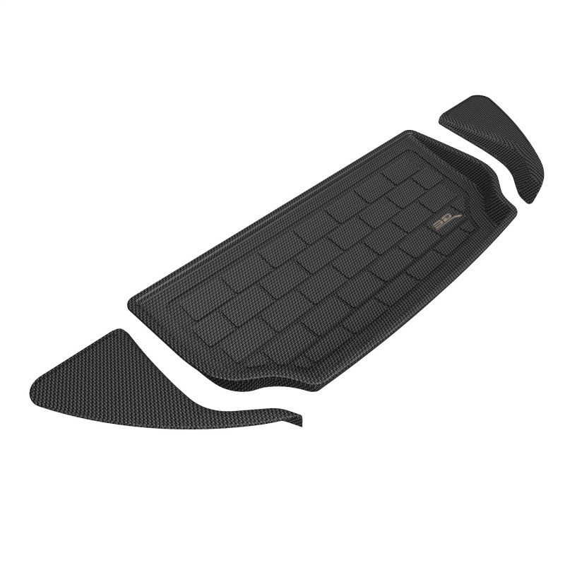 Tesla Model X Cargo Liner - Front - 3D MAXpider - Kagu - Black - `22-`23 Tesla Model X Cargo Liner - Front - 3D MAXpider - Kagu - Black - `22-`23